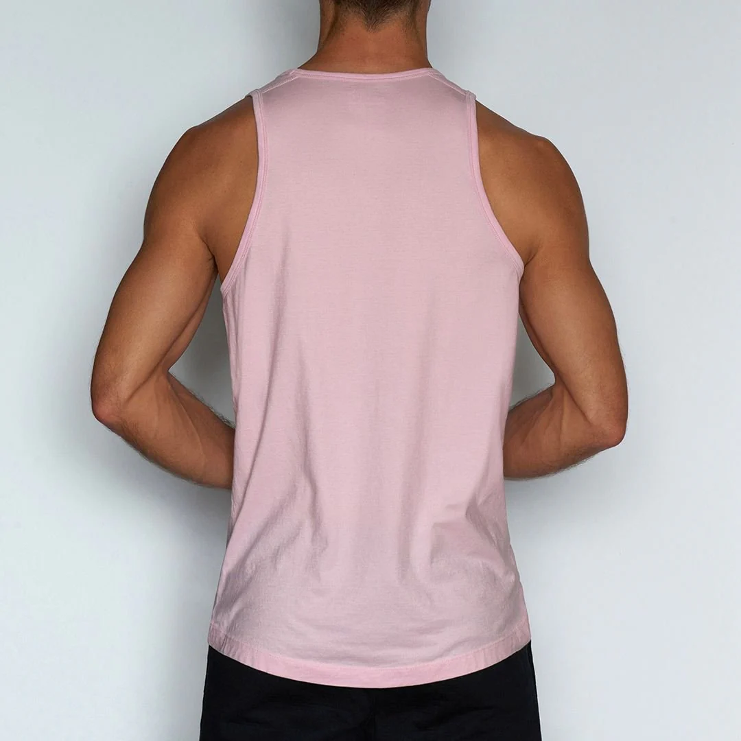 Perfect Pima Relaxed Tank Pino Pink - Image 2