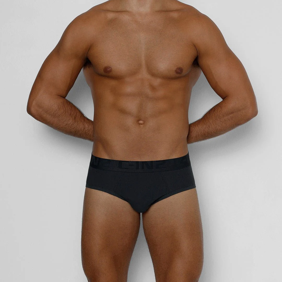 Quick-Dry Mid Rise Brief Night Navy